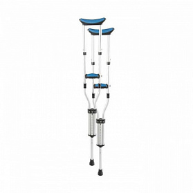 10021/P Barry Костыли подмышечные, складные (3 размера в 1)