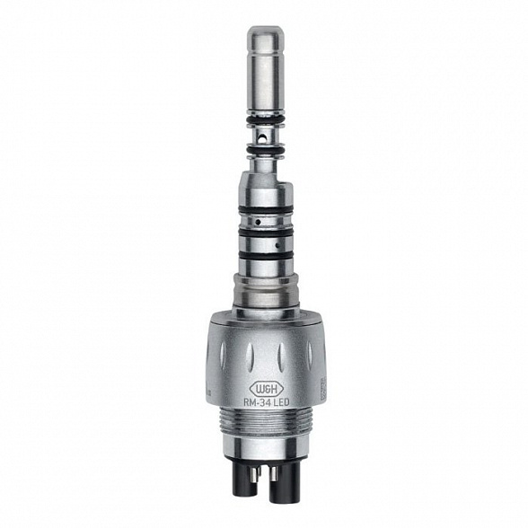 RM-34 LED - быстросъемный переходник со светом, с регулировкой спрея, разъем Multiflex, W&H