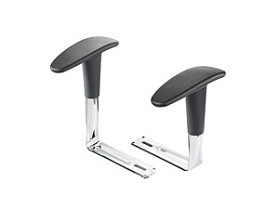 Комплект регулируемых подлокотников с мягким верхом, включая кронштейн (только для стульев) 20-05+14-06