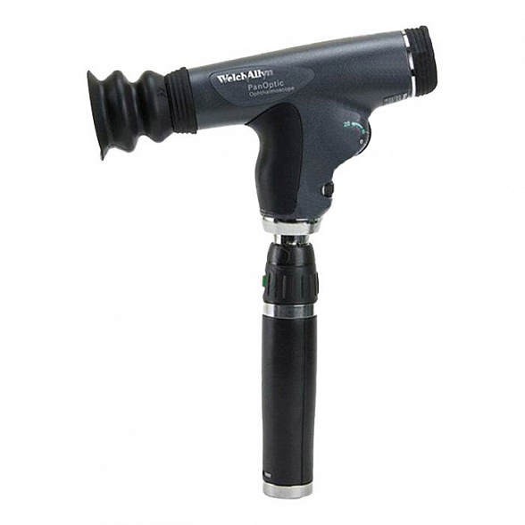 Офтальмоскоп PanOptic в наборе с ионно-литиевой рукояткой, зарядным устройством, футляром 11812-VSM