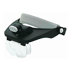 Налобная лупа MG81001-3LED с подсветкой (Лупа 81001-3Led)