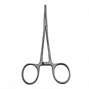 Зажим кровоостанавливающий 1х2 зубый зубчатый изогнутый N 1 150мм Зажим кровоостанавливающий 1х2 зубый зубчатый изогнутый N 1 150мм