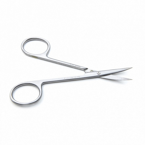 Ножницы глазные д/стекловидного тела вертикально изогнутые 114 мм