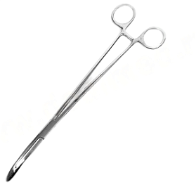 Корнцанг изогнутый 256 мм (Щ-20-2)