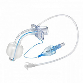 Трахеостомическая трубка с надманжетным просветом, размер 5,5 мм, Sumi (Неперемещаемые крылья для фиксации с коннектором)