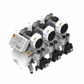 EXTREME MP 270L - безмасляный компрессор без кожуха, с ресивером 270 л