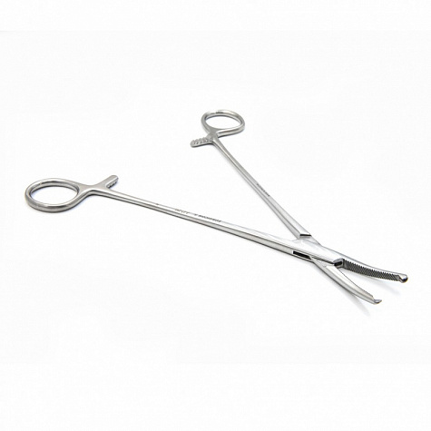 Зажим вагинальный, по Фауру 205 мм