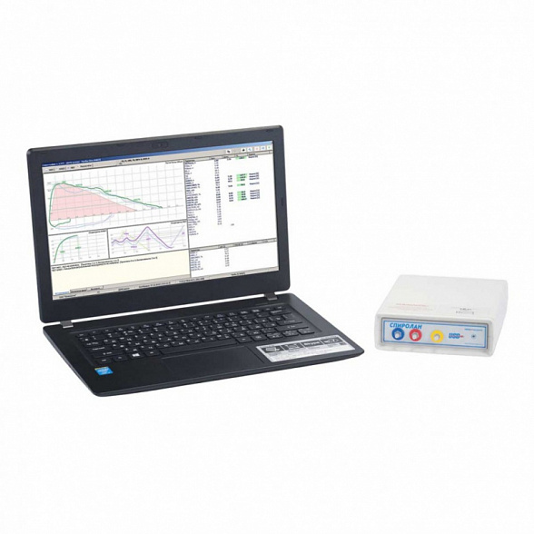 Прибор для фунуциональной оценки параметров дыхания Спиролан-СП по ТУ 26.60.12-002-82193046-2020