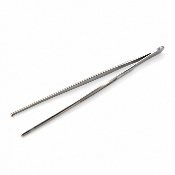 Пинцет хирургический,зубчатый,стандартный,соотношение зубцов 1:2   180мм