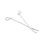 Зажим артериальный по Bengolea зубчатый, 260 мм