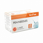 Иглы Verifine 31G (0,25 х 8,0мм) № 100