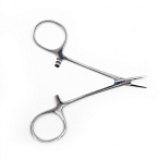 Зажим к/о глазной, прямой, 84 мм