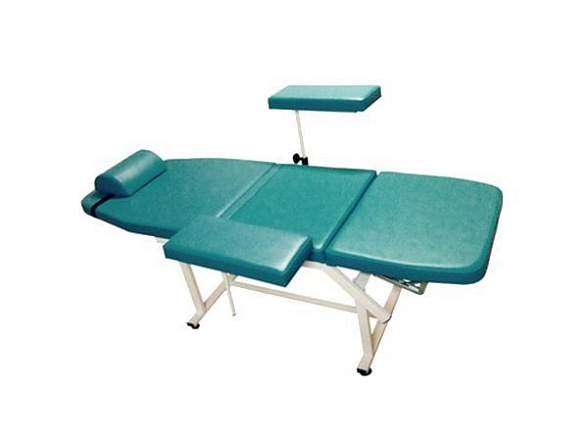 Кресло пациента процедурно - смотровое МД-КПС-2 с валиком под голову (донора)