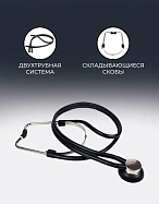 Стетоскоп СУПРАБЕЛЛЬ ветеринарный с воронкой d=49,5мм,  длина 75см