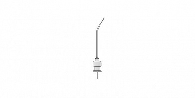 Канюля-ложечка для отсасывания инородных тел № 1, 2, 3, 4