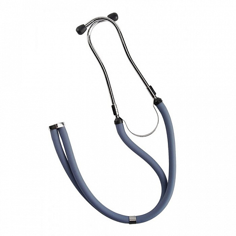 Бинауральные двойные трубки безлатексные Ri-rap голубые 40 см, Riester