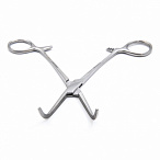 Зажим артериальный по Микстеру-О Шаугнези горизонтально-изогнутый, 180 мм