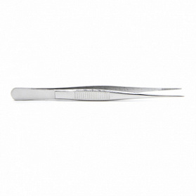 Пинцет анатомический глазной, прямой, 100 мм Surgiwell