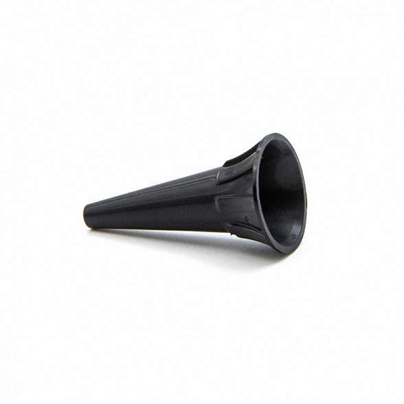 Одноразовая ушная воронка 3 мм, 100 шт./уп. черная для отоскопов e-scope, ri-scope® L1/L2 Riester