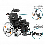 Инвалидная кресло-коляска механическая Ortonica Comfort 600