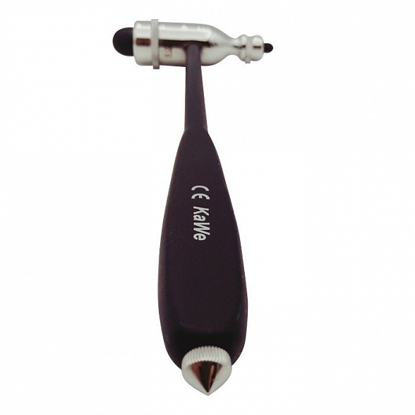 Неврологический молоточек ТРОМНЕР тяжелый 190г, с кисточкой, KaWe