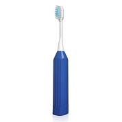Ионная звуковая электрическая зубная щетка с щетинками одинаковой длины Hapica Minus-ion DB-3XB, синяя