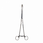 Зажим жесткий для влагалищных операций, №2, изогнутый, 233 мм. Surgiwell