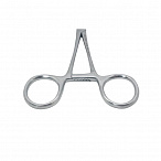 Зажим кишечный эластичный для детей прямой 170мм