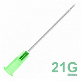 Иглы медицинские инъекционные 0,80х40 мм (21G) SFM, 100 шт/уп