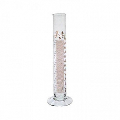 Цилиндры мерные на стеклянном основании 1- 50-2