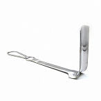 Зеркало подъемник влагалищное желобоватое, №2, 100 мм. Surgiwell