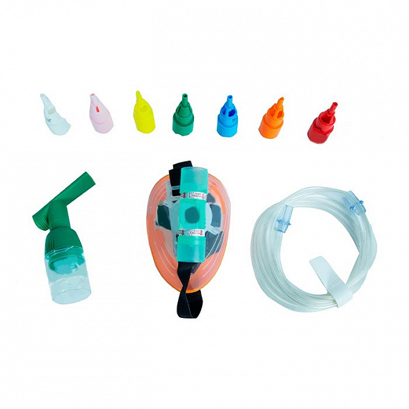 Кислородный редуктор с дыхательным контуром