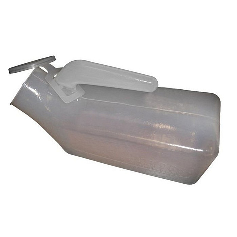 Мочеприемник мужской полимерный типа "Утка"