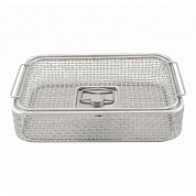 Лоток прямоугольный сетчатый с крышкой ЛМПрКС - "МЕДИКОН", 250х170х60