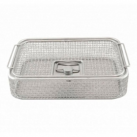 Лоток прямоугольный сетчатый с крышкой ЛМПрКС - "МЕДИКОН", 250х170х60