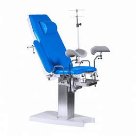 Кресло гинекологическое КГ-03 с электроприводами (изменение наклона спинки, сиденья и высоты сиденья (700/1060мм) при помощи 3-х электроприводов)