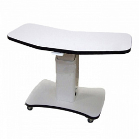 Столик приборный с электроприводом белый с черной окантовкой на 2 прибора Stern Lift СИ