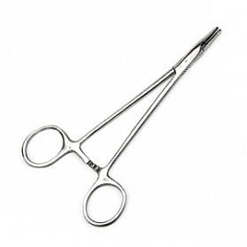 Иглодержатель общехирургический с твердосплавными пластинами (160 мм)