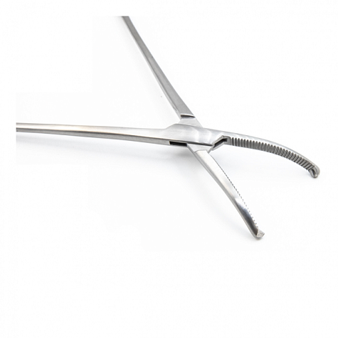 Зажим вагинальный, по Вертгейму, 23 см