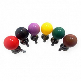 Электроды хлорсеребряные с элементами крепления ЭКХ-03 (присасывающиеся)(6 шт. в комплекте) к ЭКГ НПП Монитор