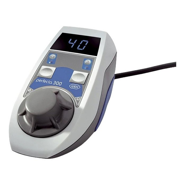 Perfecta 300 LA-323 T - настольный бесщеточный зуботехнический микромотор с наконечником и педалью, W&H