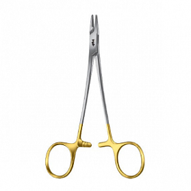 Иглодержатель по CRILE-WOOD, DUROGRIP, длина 145мм, для нитей 4/0-6/0 Aesculap (Эскулап) B.Braun, Германия