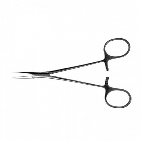 Зажим микроартериальный прямой, Крайл, 143 мм (матир.) (аналог З-62-1)