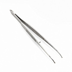 Пинцет глазной, по Грейфу 10см, изогнутый