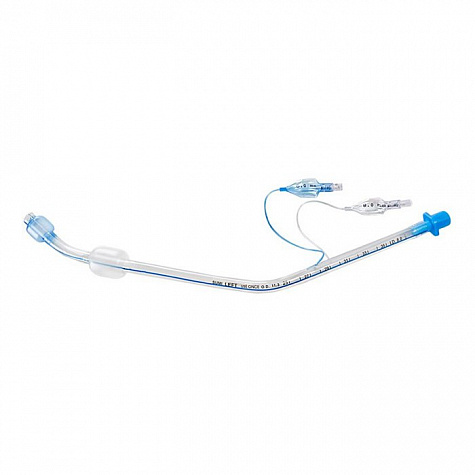 Двухпросветная, левосторонняя трубка, размер CH/FG 35, Sumi (Силиконизированная ПВХ)