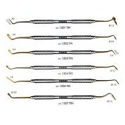 Малый набор для работы с композитами (6 инстр) Покрытие TiN (Арт. 1500-01 m TiN)