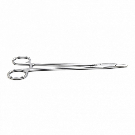 Иглодержатель MAYO-HEGAR, сосудистый, прямой, 200 мм (И-10-5р), МИЗТ