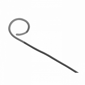 Ангиографический катетер Pigtail Straight 8 side holes, Curatia (Размер 5F)