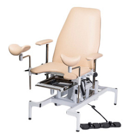 Кресло смотровое гинекологическое с двумя электроприводами КСГ-02Э-2