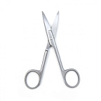 Ножницы STANDARD, остроконечные вертикально-изогнутые, 140 мм (Н-3-2р), МИЗТ